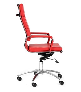 Кресло компьютерное CHAIRMAN 750 экокожа красная в Чите - предосмотр 2